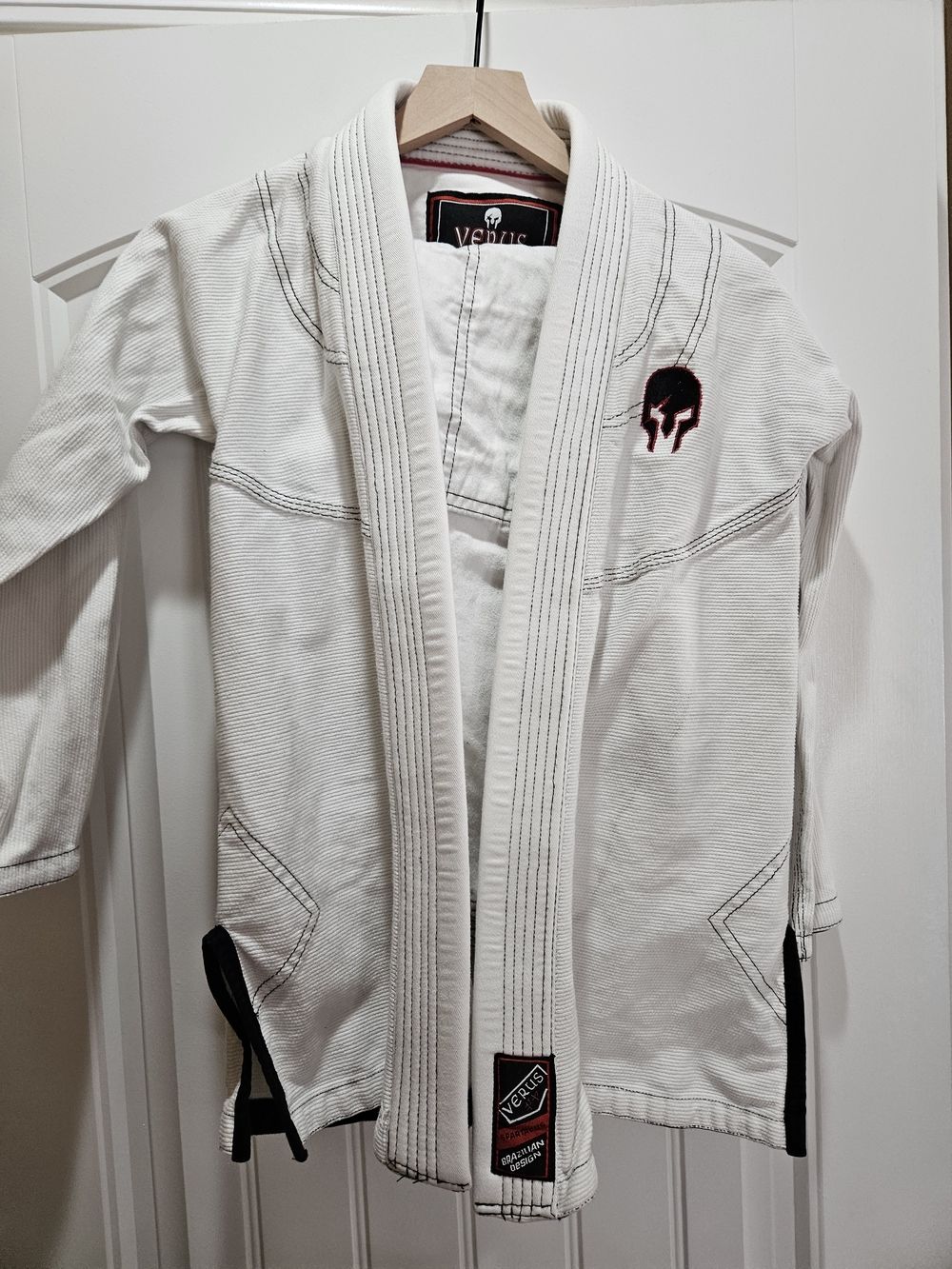 Verus Brazilian Jiu Jitsu Gi Set White Youth C3 with Belt BJJ Uniform